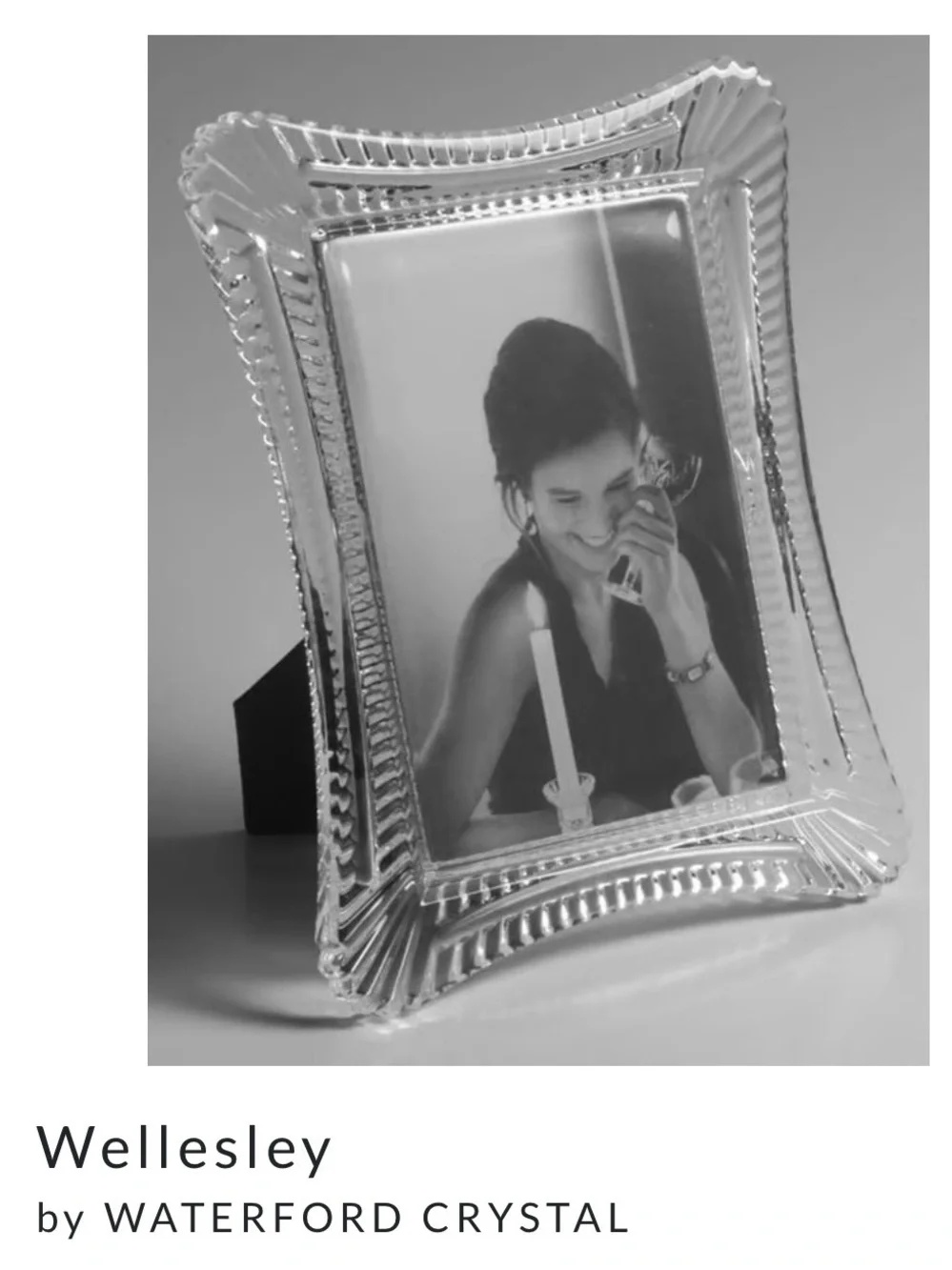 Waterford Crystal 8 x 10 Picture Frame - Wellesley Pattern